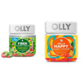 OLLY Fiber Gummy Rings, 5g Prebiotic Fiber, FOS (Fructo-oligosaccharides), Digestive - TrustMedUSA
