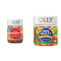 OLLY Kids Immunity Gummy, Immune Support, Wellmune, Elderberry, Vitamin C, Zinc & Kids Multivitamin Gummy Worms, Overall Health and Immune Support, Vitamins and Minerals A, C, D - TrustMedUSA