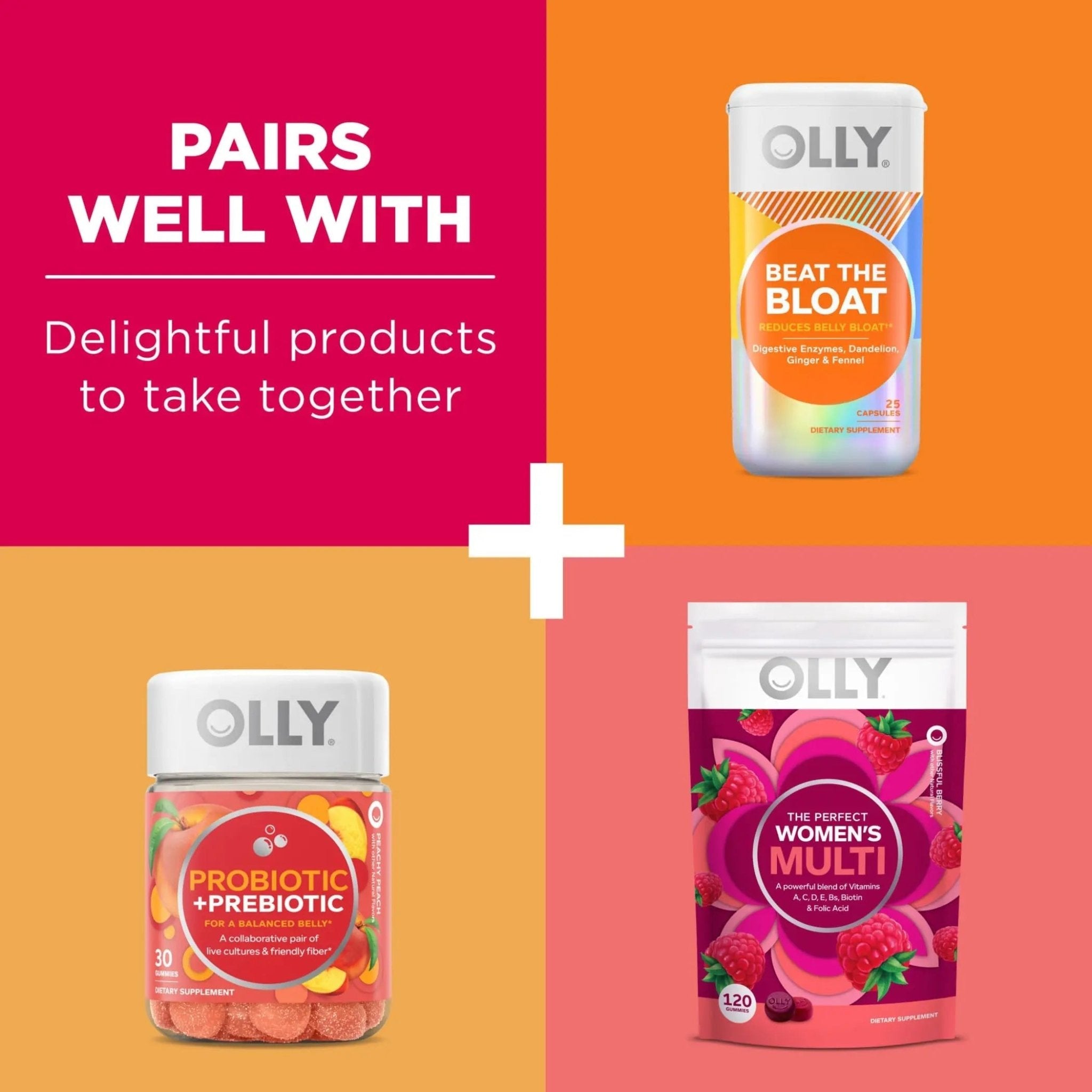 OLLY Metabolism Gummy Rings, Apple Cider Vinegar, Vitamin B12, Chromium, Energy - TrustMedUSA