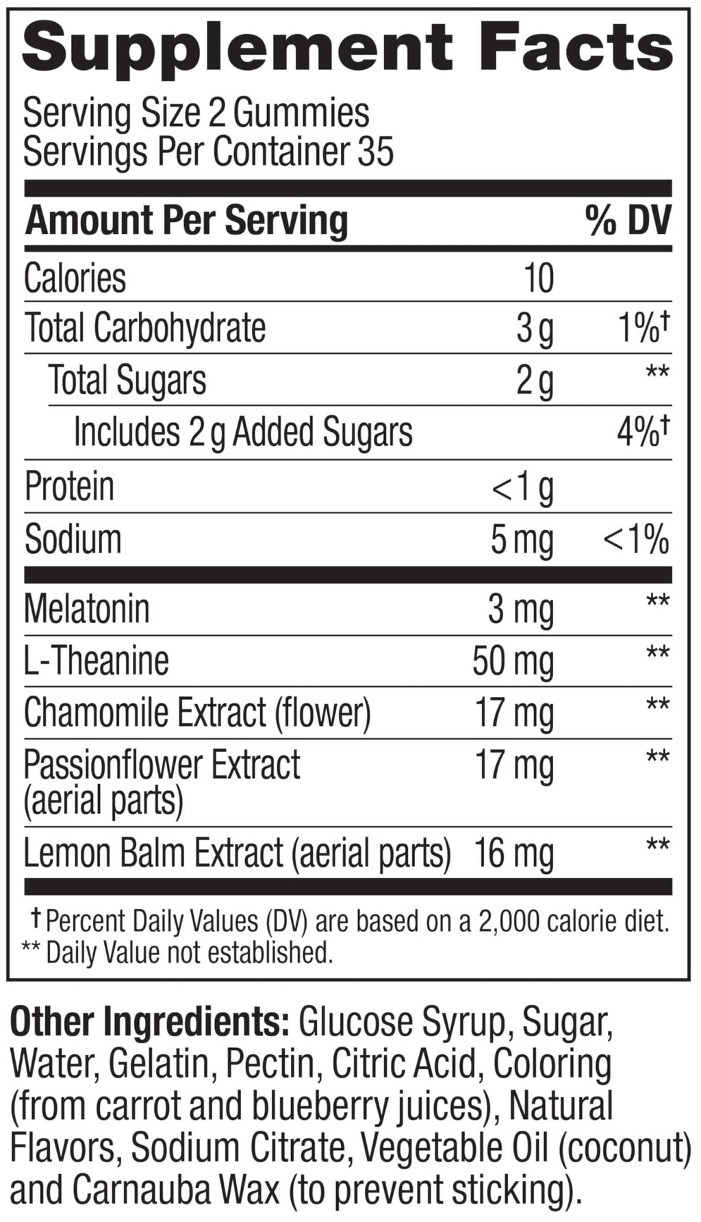 OLLY Sleep Gummy, 3 mg Melatonin, L-Theanine, Chamomile, Lemon Balm, Sleep Aid, Blackberry - 70 Count - TrustMedUSA