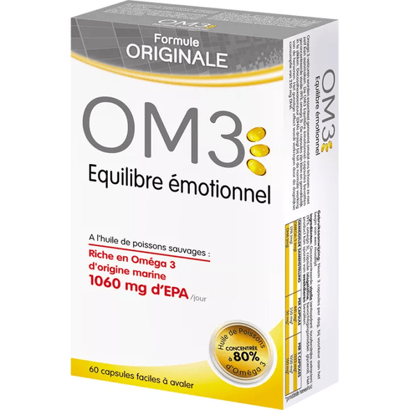 OM3 Emotional Balance Omega3 60 Capsules - TrustMedUSA