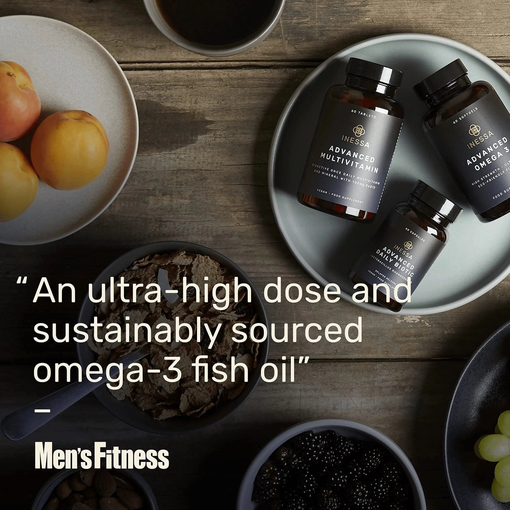Omega 3 Fish Oil 1200mg (480mg EPA/360mg DHA per capsule) High Strength, Ultra Pure - TrustMedUSA