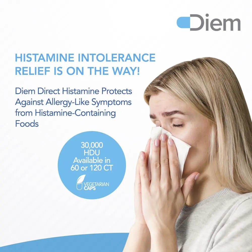 Omne Diem Histamine Digest DAO 30,000 HDU - 60 Caps - Histamine Neutralizing - TrustMedUSA