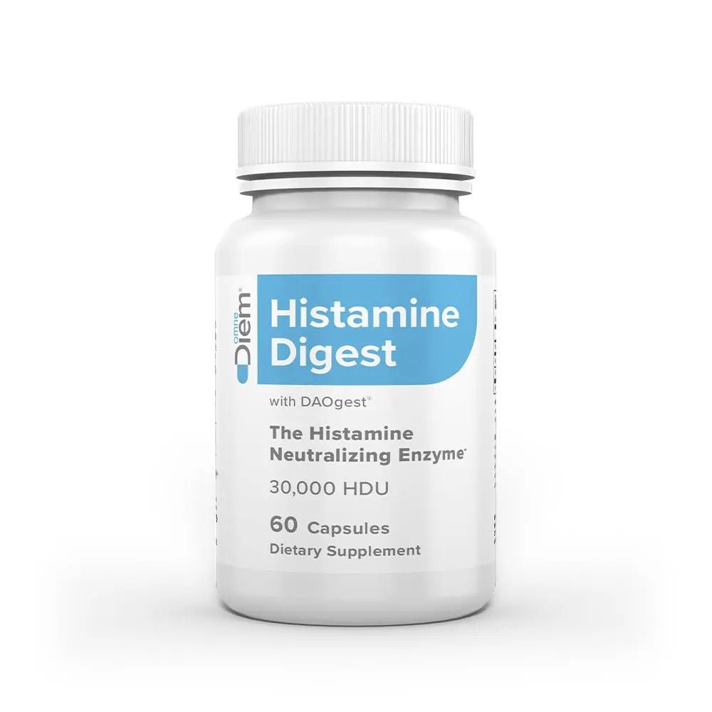 Omne Diem Histamine Digest DAO 30,000 HDU - 60 Caps - Histamine Neutralizing - TrustMedUSA