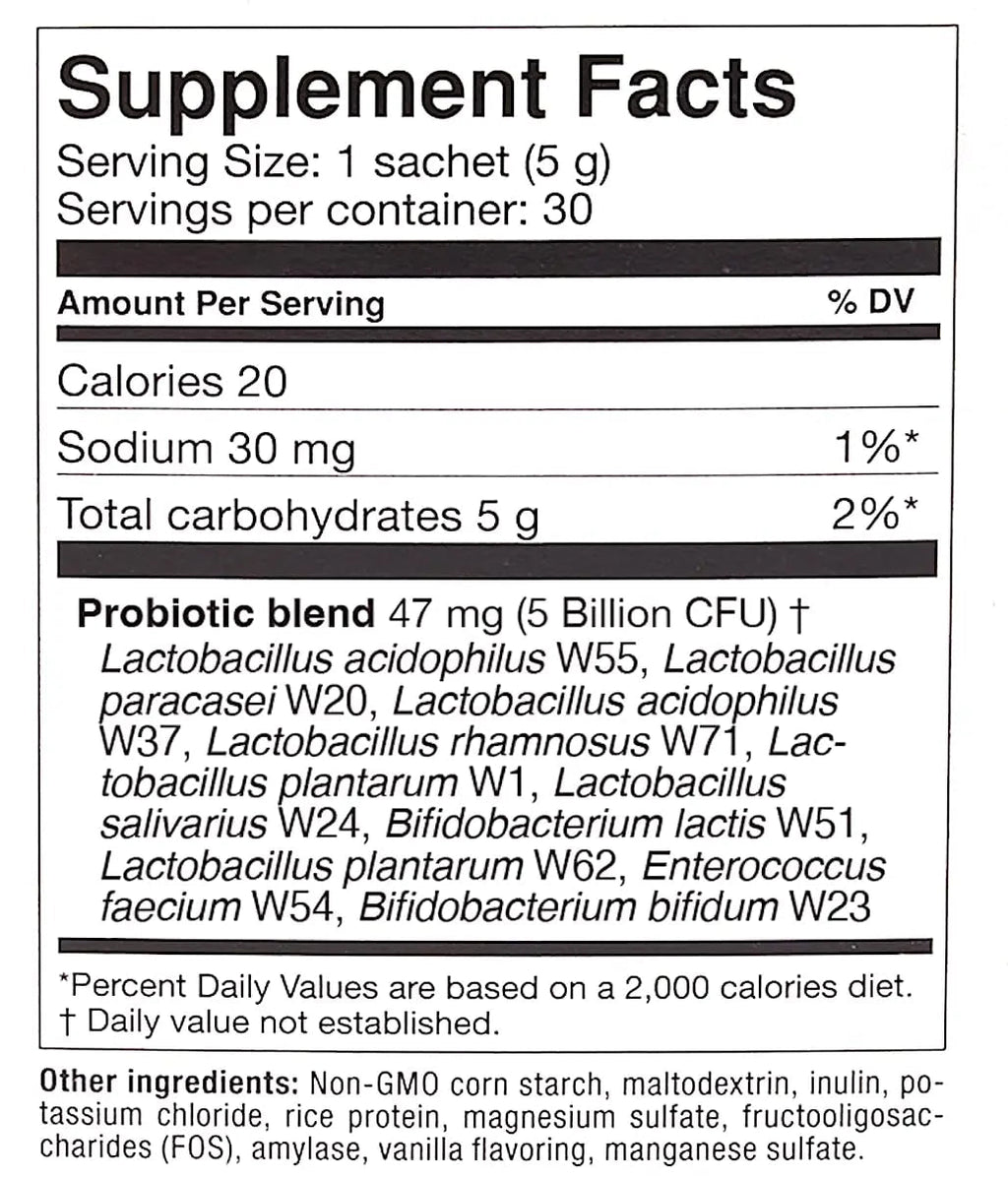 OMNi BiOTiC AB 10 - Clinically Tested Restorative Probiotic - Supports & Restores Gut Flora & Digestion - Digestive Probiotic for Diarrhea - Vegan, Hypoallergenic, Non-GMO (30 Daily Packets) - TrustMedUSA