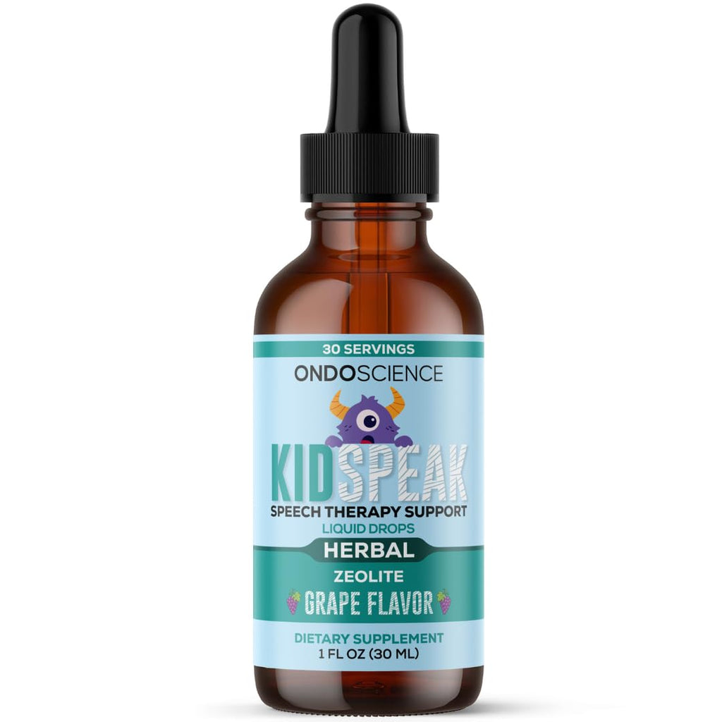 Ondo Science KIDSPEAK Speech Support Supplement for Children, Natural Vitamins and Minerals, Communication and Learning Aid - TrustMedUSA