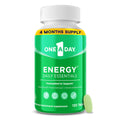 One A Day Energy Daily Essentials Multivitamin, Energy Supplement to Support Mental Alertness and Immune Health with Vitamins A C, D, E, Zinc and Caffeine, 120 Count - TrustMedUSA