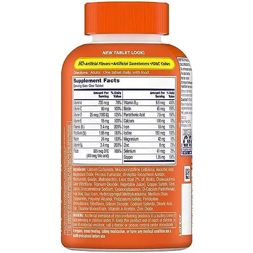 ONE A DAY Womens Complete Daily Multivitamin with Vitamin A, B , C, D, and E, Calcium - TrustMedUSA