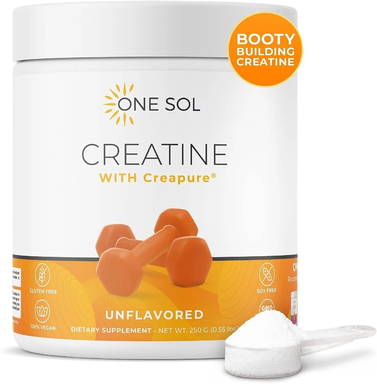 One Sol Creatine for Women Booty Gain, All Natural Women's Creatine - TrustMedUSA