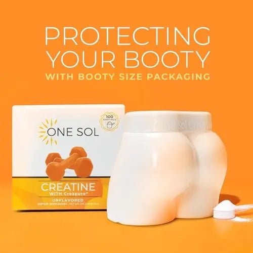 One Sol Creatine for Women Booty Gain, All Natural Women's Creatine Powder - TrustMedUSA