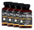 ONNIT Alpha Brain (120ct) - Over 1 Million Bottles Sold - Premium Nootropic Brain Sup - TrustMedUSA
