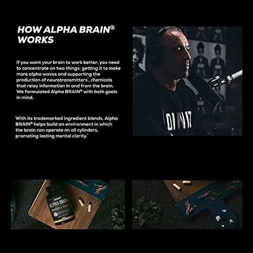 ONNIT Alpha Brain (60ct) - Over 1 Million Bottles Sold - Premium Nootropic Brain Supple - TrustMedUSA