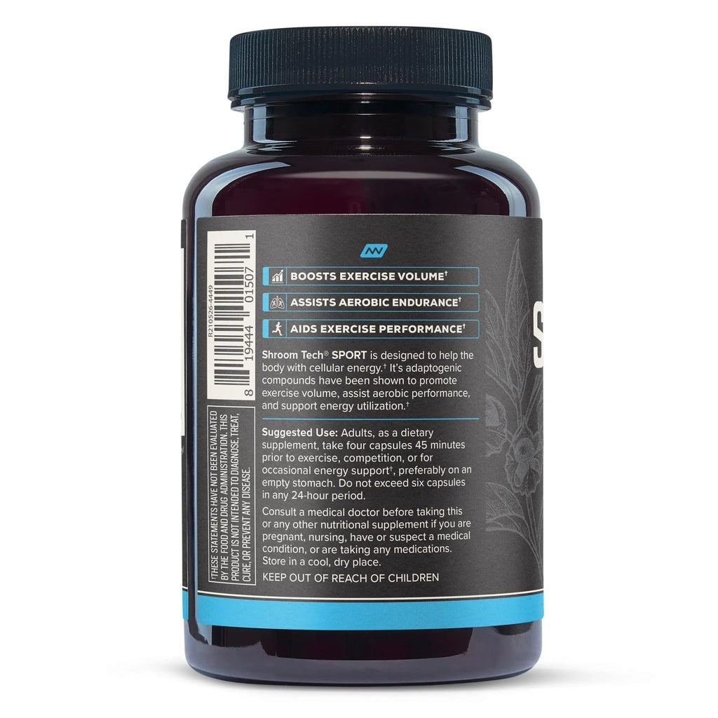 Onnit Shroom TECH Sport (84ct) | All Natural Pre-Workout Supplement with Ashwagandha - TrustMedUSA