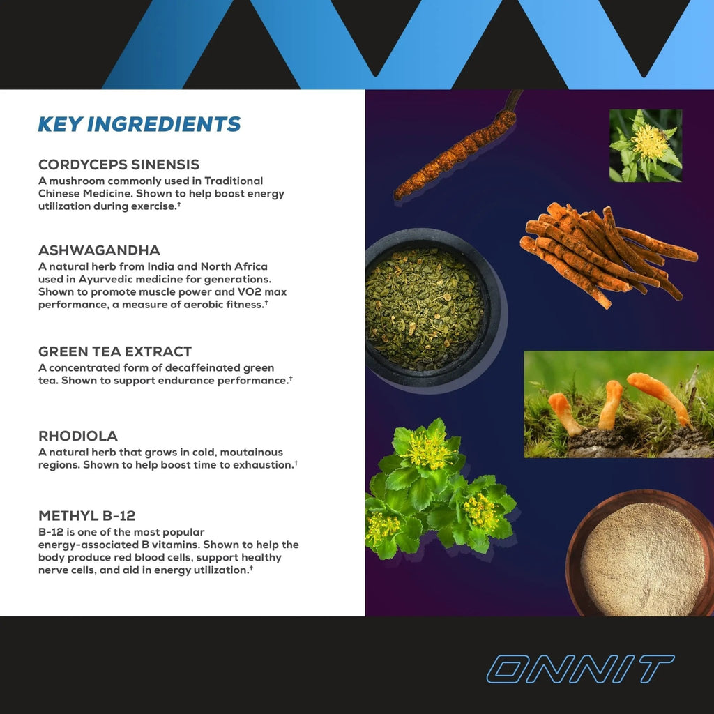 Onnit Shroom Tech SPORT: Clinically Studied Preworkout Supplement with Cordyceps - TrustMedUSA