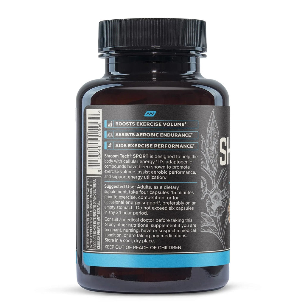 Onnit Shroom Tech SPORT: Clinically Studied Preworkout Supplement with Cordyceps - TrustMedUSA