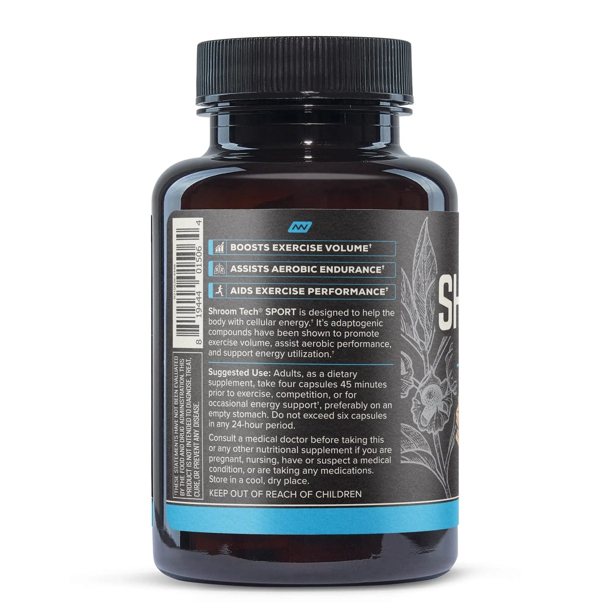 Onnit Shroom Tech SPORT: Clinically Studied Preworkout Supplement with Cordyceps - TrustMedUSA