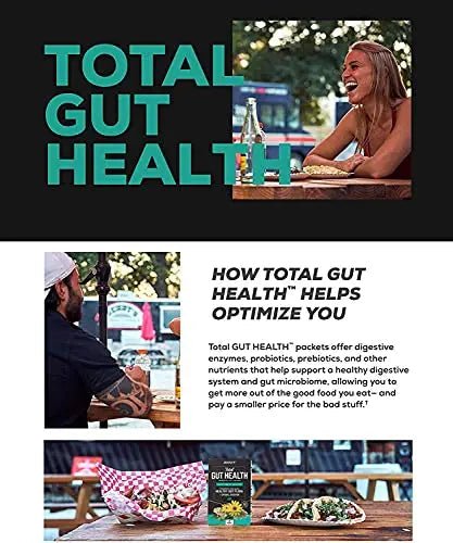 ONNIT Total Gut Health - Complete Probiotics & Digestive Enzyme Supplement - TrustMedUSA