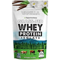 Opportuniteas Vanilla Whey Protein Powder - Grass Fed Whey Isolate + Real Sugar & Vanilla - TrustMedUSA