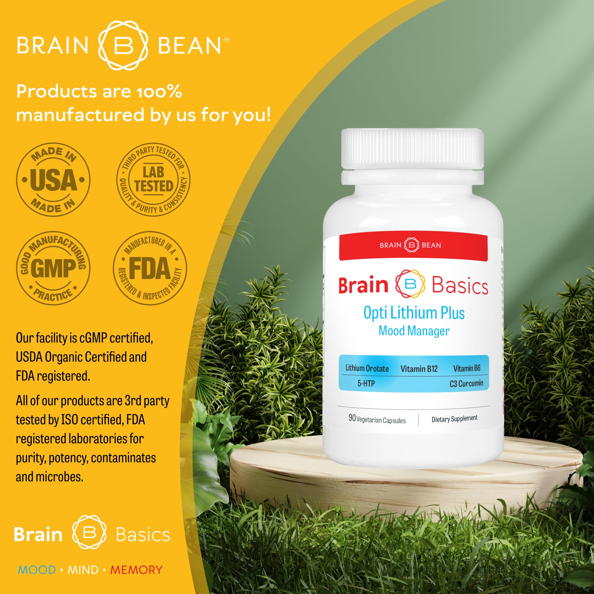 Opti Lithium Plus: Supercharge Brain Health with Enhanced Nutrient Absorption for Optimal Well-Being. - TrustMedUSA