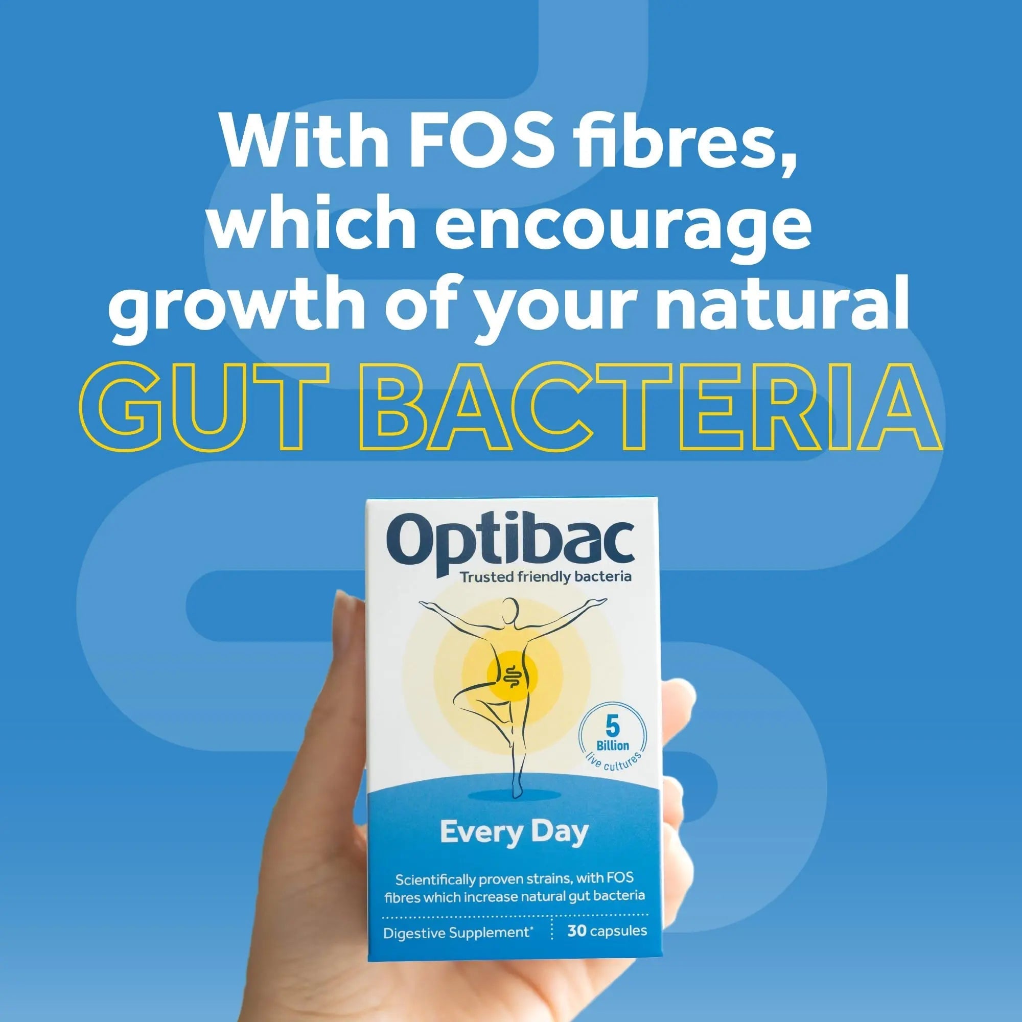 Optibac Probiotics Every Day - Digestive Probiotic Supplement with 5 Billion Bacterial - TrustMedUSA