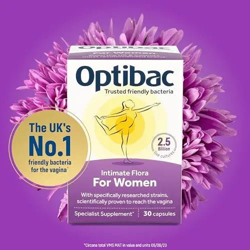 Optibac Probiotics for Women - Vegan Probiotic Supplement, Scientifically Formulated - TrustMedUSA