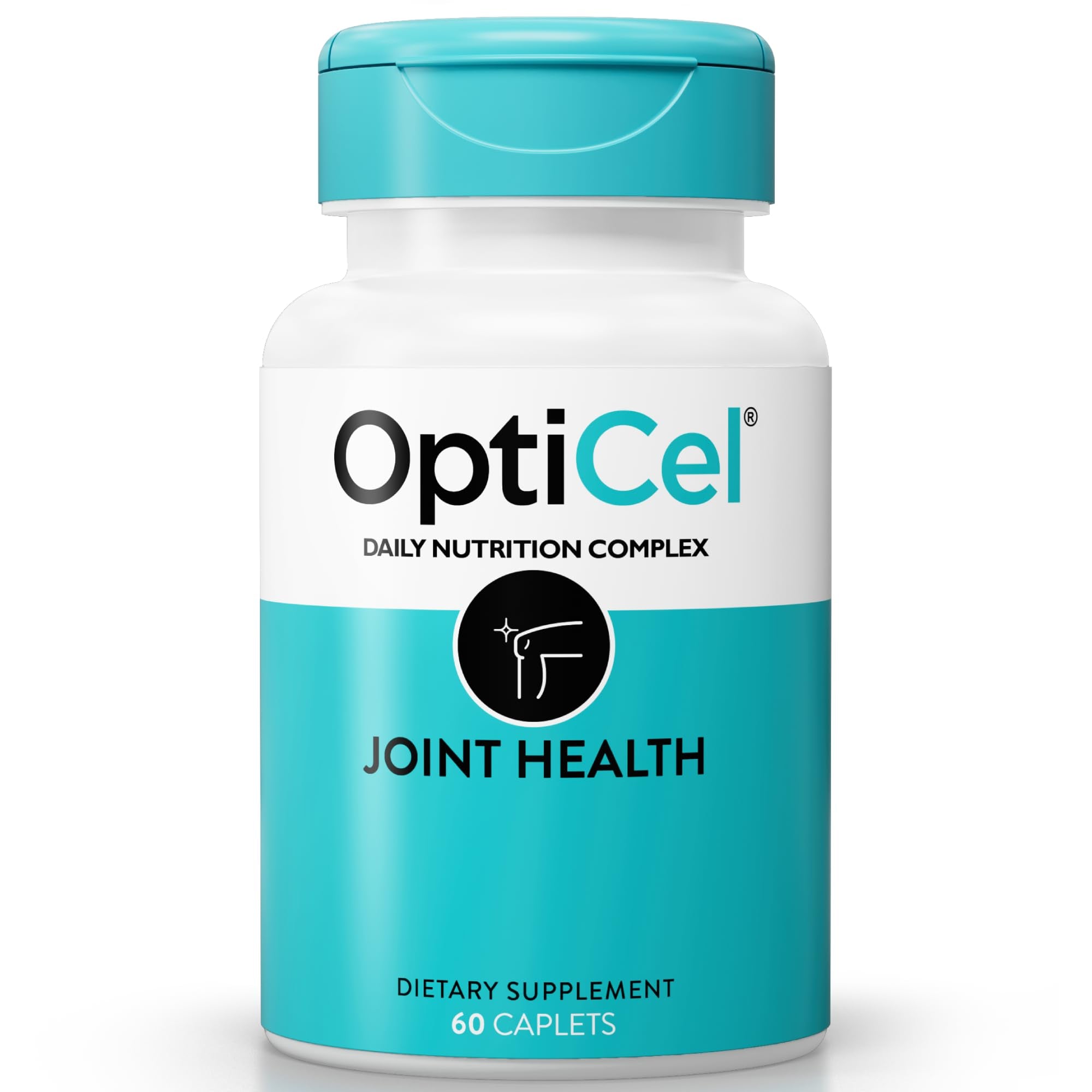 OptiCel Joint Health - Joint Support Supplement, Promotes Easy Movement, Joint Pain Supplement, Supports Muscle Health & Mobility, All Natural, Plant-Based & Non-GMO, 60 Capsules - TrustMedUSA