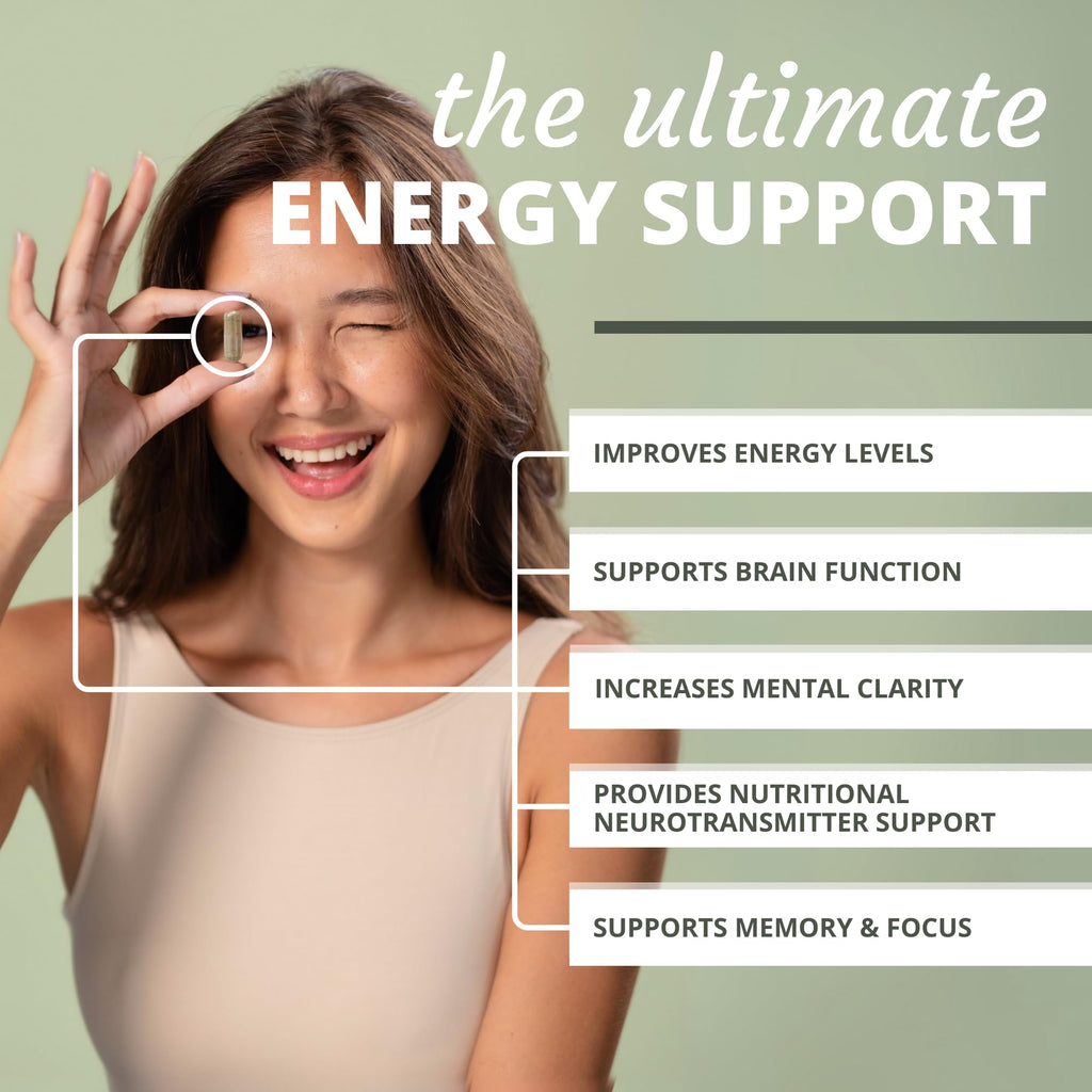 Optimal Health Systems NADH + DIM | Dr. Harris Essentials | Energy + Neurotransmitter Support | Plant-Based | Mental Clarity, Concentration, & Memory Supplement | 30 Capsules - TrustMedUSA