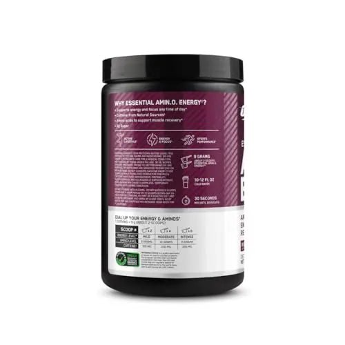 Optimum Nutrition Amino Energy - Pre Workout with Green Tea, BCAA, Amino Acids - TrustMedUSA