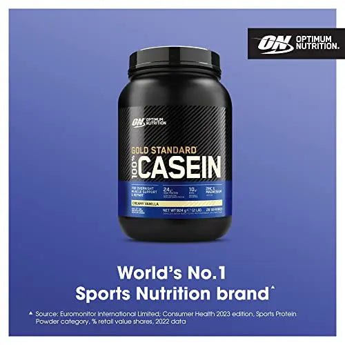 Optimum Nutrition Gold Standard 100% Casein Slow Digesting Protein Powder with Zinc - TrustMedUSA