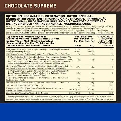 Optimum Nutrition Gold Standard 100% Casein Slow Digesting Protein Powder with Zinc - TrustMedUSA