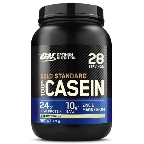 Optimum Nutrition Gold Standard 100% Casein Slow Digesting Protein Powder with Zinc - TrustMedUSA