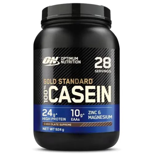 Optimum Nutrition Gold Standard 100% Casein Slow Digesting Protein Powder with Zinc - TrustMedUSA