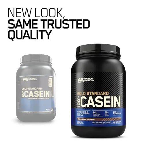 Optimum Nutrition Gold Standard 100% Casein Slow Digesting Protein Powder with Zinc - TrustMedUSA