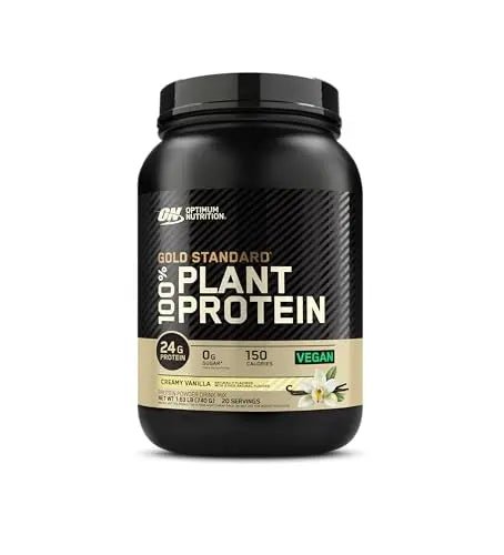 Optimum Nutrition Gold Standard 100% Plant Based Protein Powder, Gluten Free, Vegan - TrustMedUSA