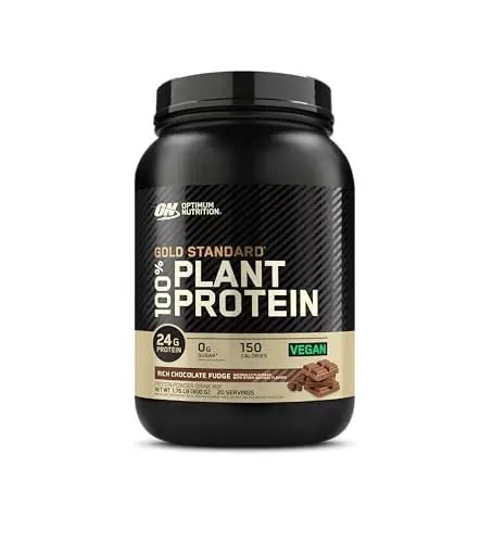 Optimum Nutrition Gold Standard 100% Plant Based Protein Powder, Gluten Free, Vegan Pro - TrustMedUSA