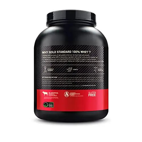 Optimum Nutrition Gold Standard 100% Whey Protein Powder, Banana Cream, 5 Pound - TrustMedUSA