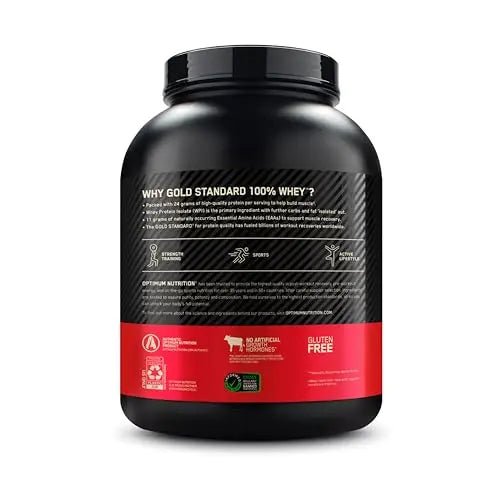 Optimum Nutrition Gold Standard 100% Whey Protein Powder, Coffee, 5 Pound - TrustMedUSA