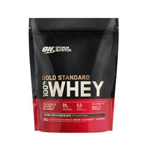 Optimum Nutrition Gold Standard 100% Whey Protein Powder, Double Rich Chocolate - TrustMedUSA
