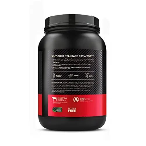 Optimum Nutrition Gold Standard 100% Whey Protein Powder, Strawberries & Cream - TrustMedUSA