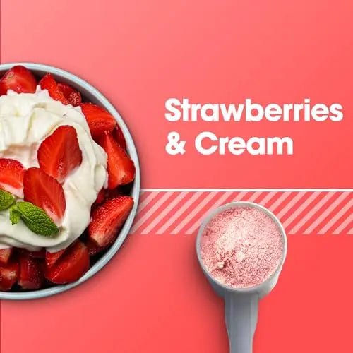 Optimum Nutrition Gold Standard 100% Whey Protein Powder, Strawberries & Cream - TrustMedUSA