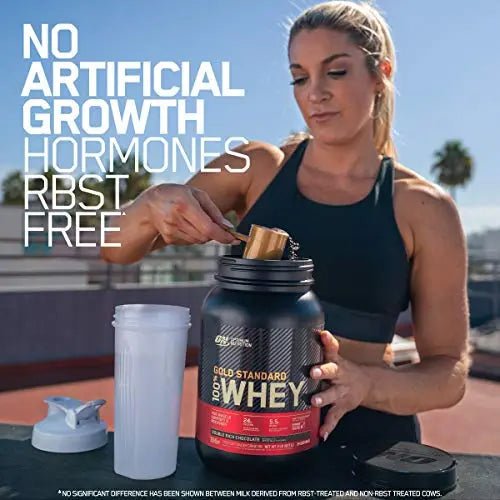 Optimum Nutrition Gold Standard 100% Whey Protein Powder, Strawberry, 1 Pound - TrustMedUSA