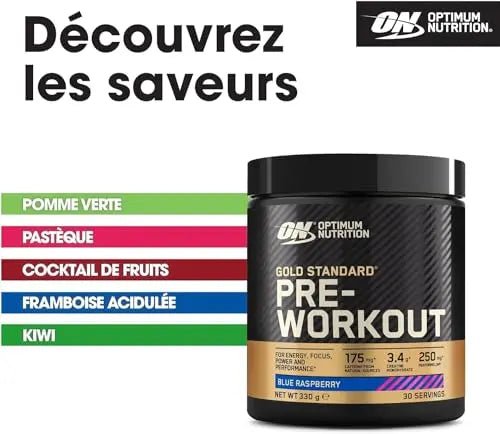 Optimum Nutrition Gold Standard Pre Workout Powder, Energy Drink with Creatine - TrustMedUSA