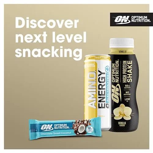Optimum Nutrition High Protein Shake Bottles, Ready To Drink Healthy Snacks, No added - TrustMedUSA