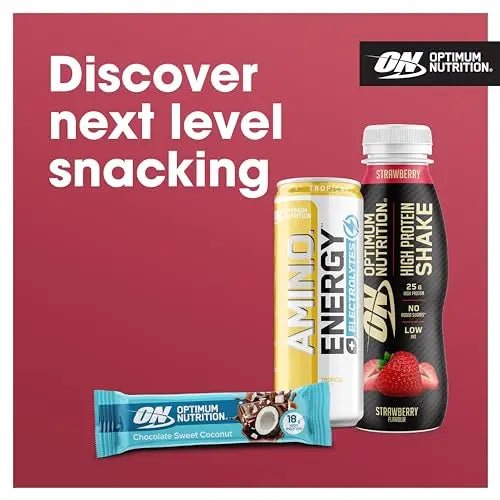 Optimum Nutrition High Protein Shake Bottles, Ready To Drink Healthy Snacks, No added - TrustMedUSA