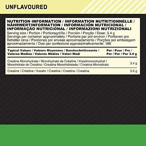 Optimum Nutrition Micronised Creatine Powder, 100% Pure Creatine Monohydrate Powder - TrustMedUSA