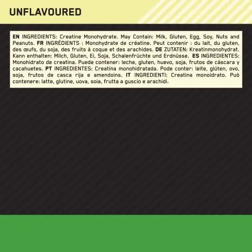 Optimum Nutrition Micronised Creatine Powder, 100% Pure Creatine Monohydrate Powder - TrustMedUSA