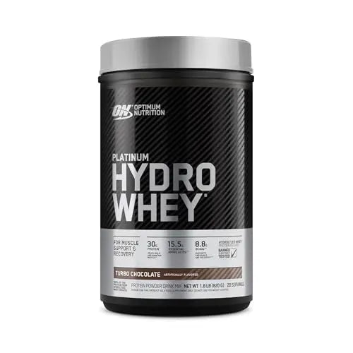 Optimum Nutrition Platinum Hydrowhey Protein Powder, 100% Hydrolyzed Whey Protein - TrustMedUSA