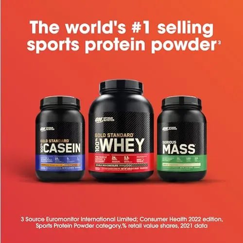 Optimum Nutrition Serious Mass, Weight Gainer Protein Powder with Immune Support - TrustMedUSA