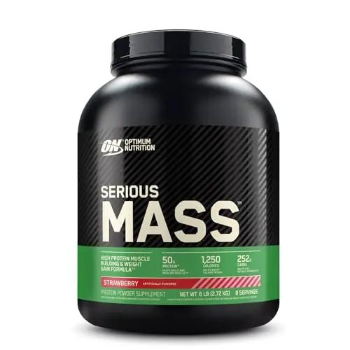 Optimum Nutrition Serious Mass, Weight Gainer Protein Powder with Immune Support - TrustMedUSA