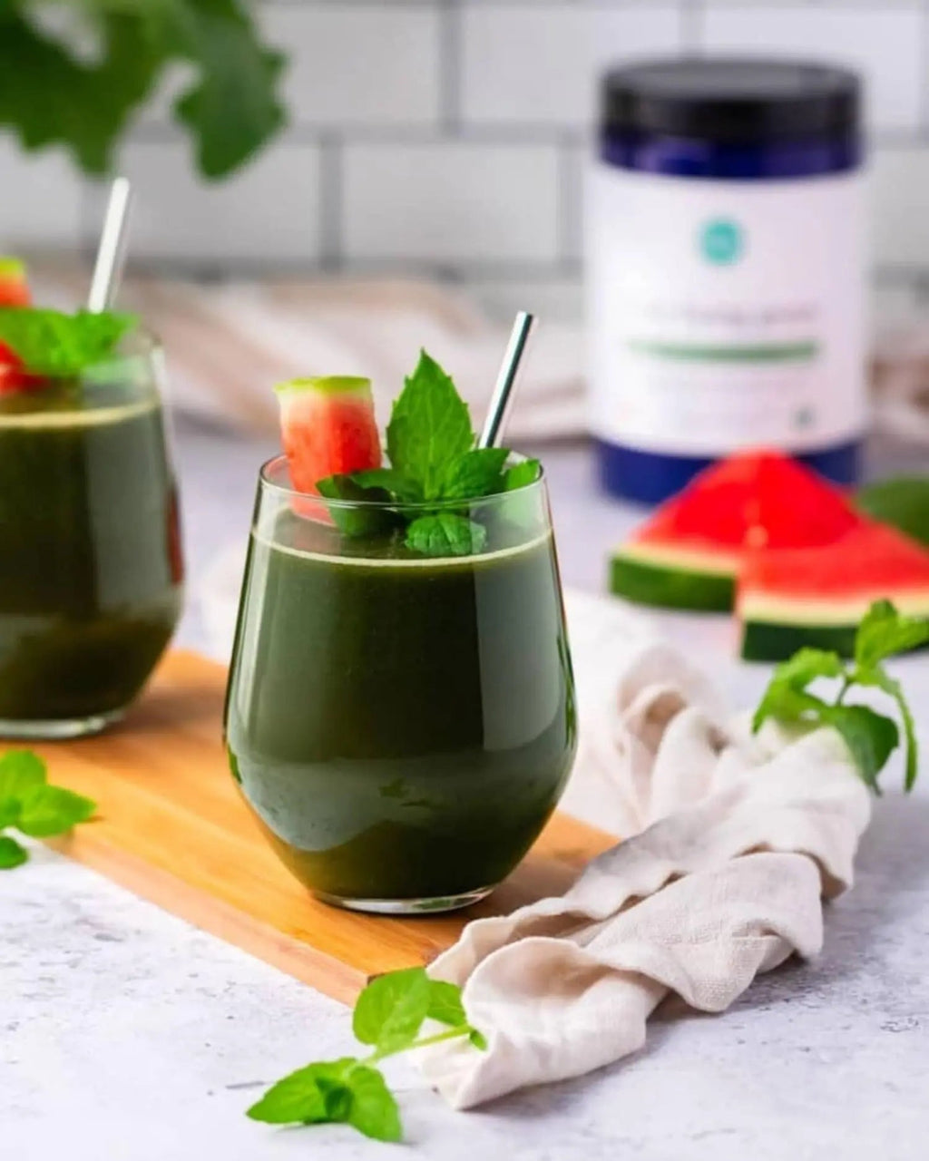 Ora Organic Greens Powder - Vegan, Gluten-Free, Organic Super Greens Drink for Energy and Detox | Antioxidants & Adaptogenic Herbs | 20+ Superfood Greens Blend - Citrus Flavor, 30 Servings - TrustMedUSA